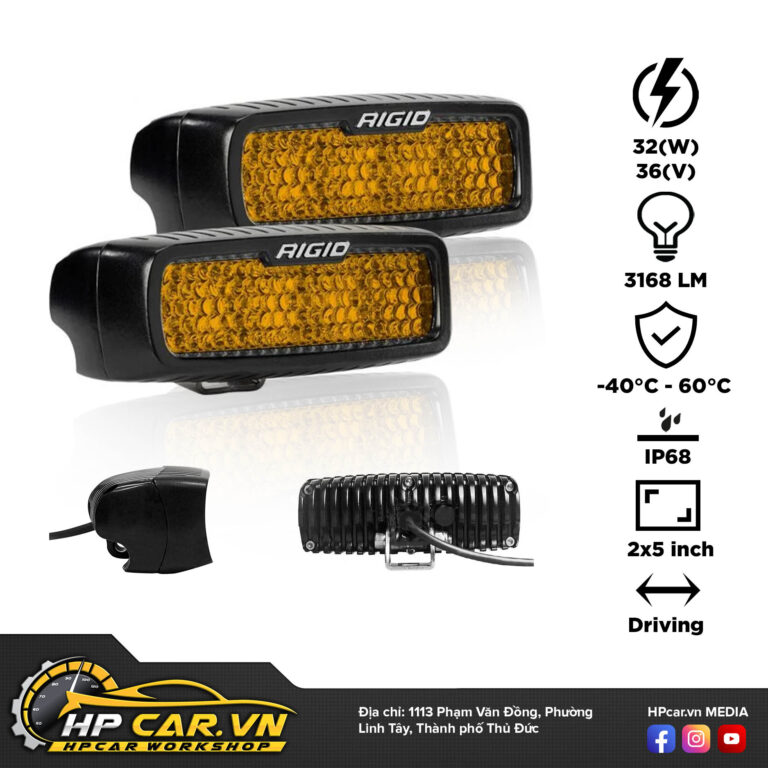 Mẫu đèn Led bar Rigid SR-Q Pro dia chi cung cap den led bar tro sang chinh hang