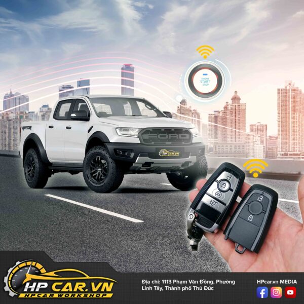tính năng đề nổ từ xa cho các dòng xe ford