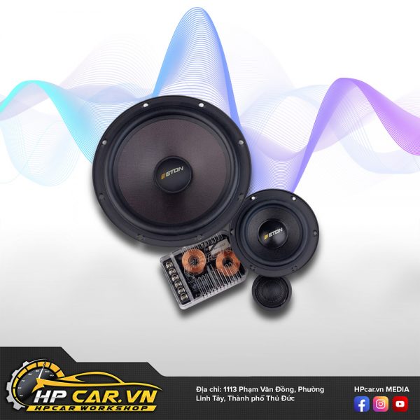 LOA 3 WAY ETON PRS 165.3 12 cấu hình loa 3 Way Eton PRS 165.3