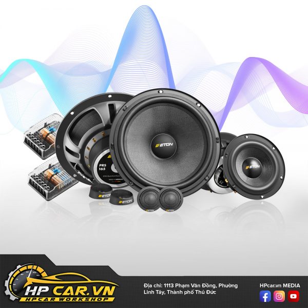 LOA 3 WAY ETON PRS 165.3 15 lắp đặt loa 3 Way Eton PRS 165.3 tại HPCAR