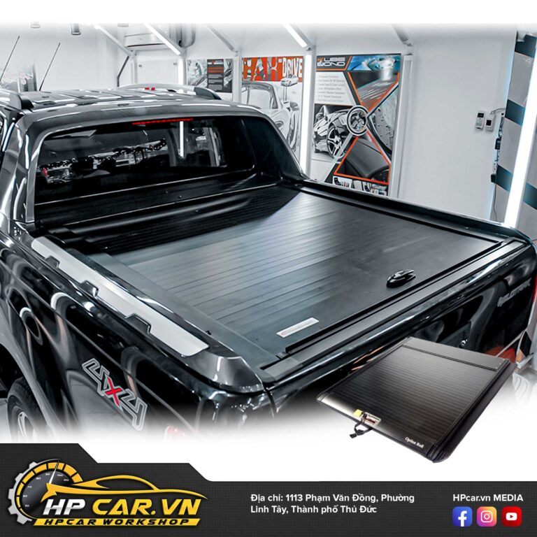 Mẫu nắp thùng bán tải cuộn cơ Option 4x4 mau nap thung ban tai cuon co Option 4x4