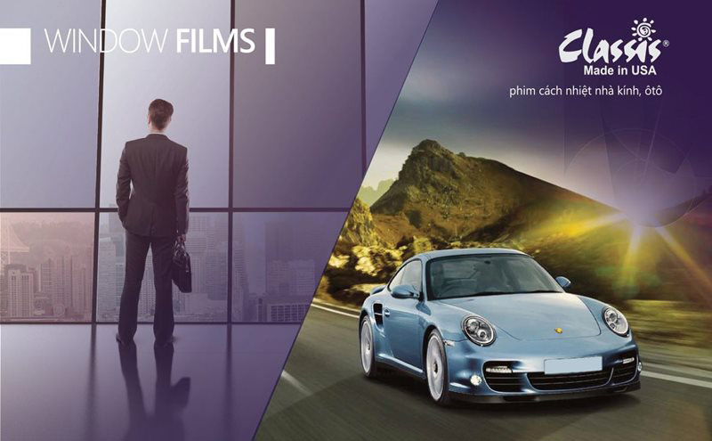 Phim cách nhiệt ô tô thương hiệu Classis phim cach nhiet o to thuong hieu Classis