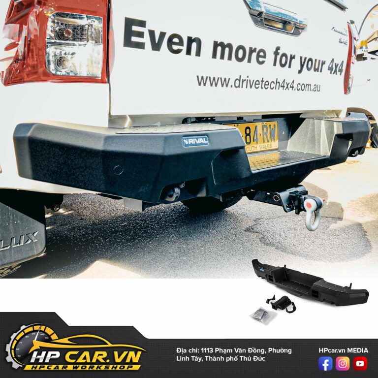 Quy trình lắp đặt cản sau cho xe bán tải quy trinh lap dat phu kien can sau xe ban tai