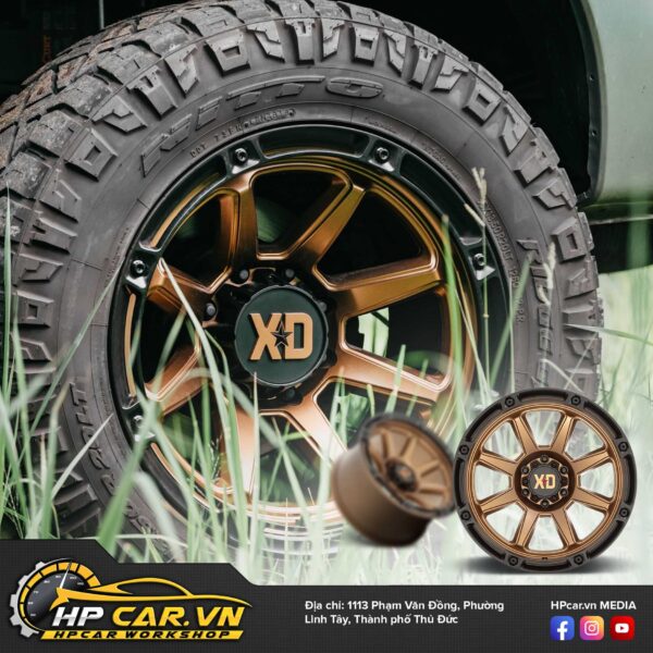 MÂM XD XD863 TITAN 11 độ Mâm XD XD863 Titan