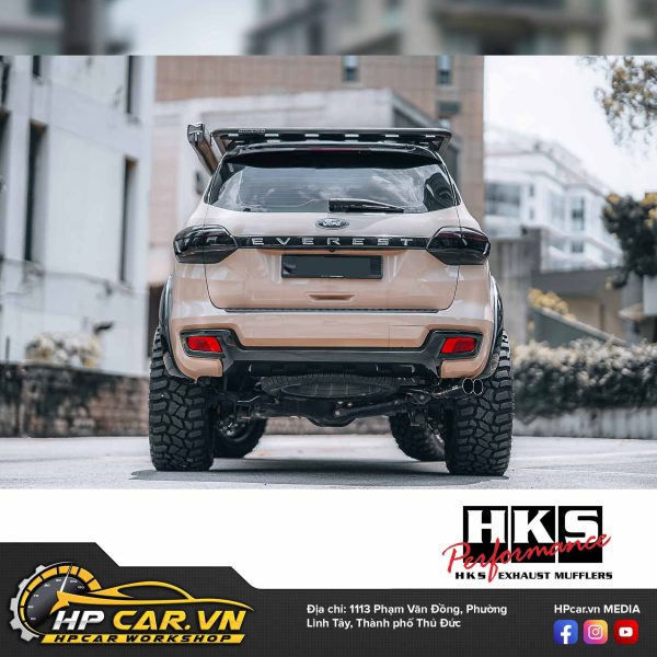 thông số kỹ thuật HKS Legamex Muffler Side Dual Exit Carbon Tip