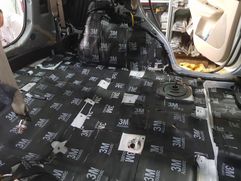 Cách âm gầm xe hơi Cách âm gầm xe hơi