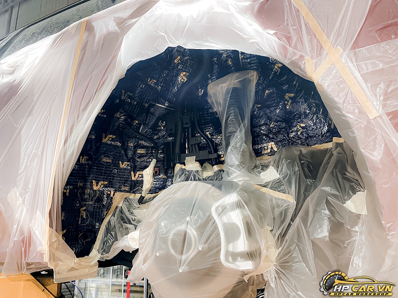 Cách âm hốc bánh xe tại HPCAR Cách âm hốc bánh xe tại HPCAR