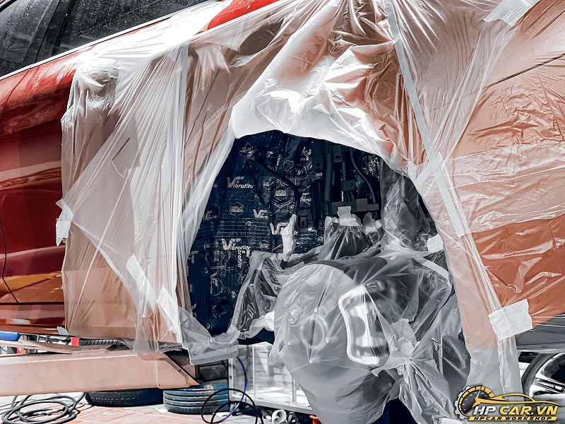 Cách âm hốc bánh xe Cách âm hốc bánh xe