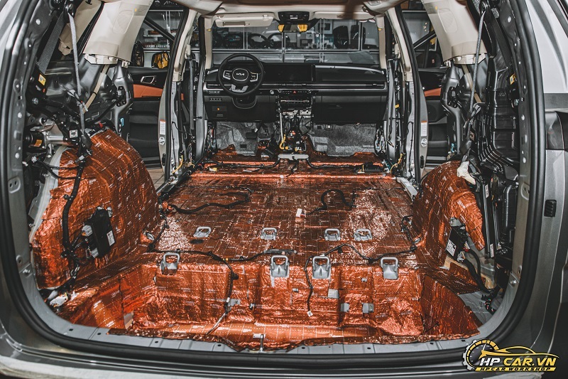 Cách âm khoang máy và cabin Cách âm khoang máy và cabin