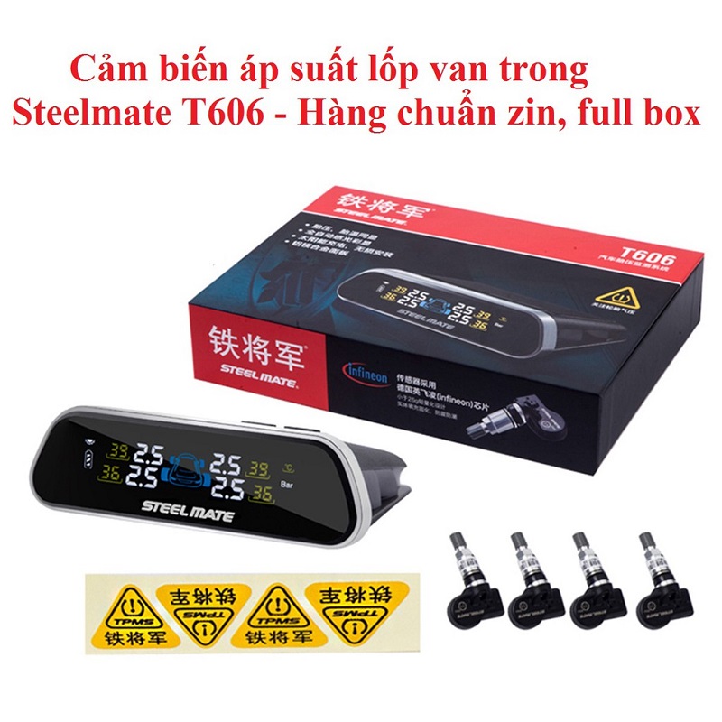 Cảm biến áp suất lốp Steelmate T606 Cảm biến áp suất lốp Steelmate T606
