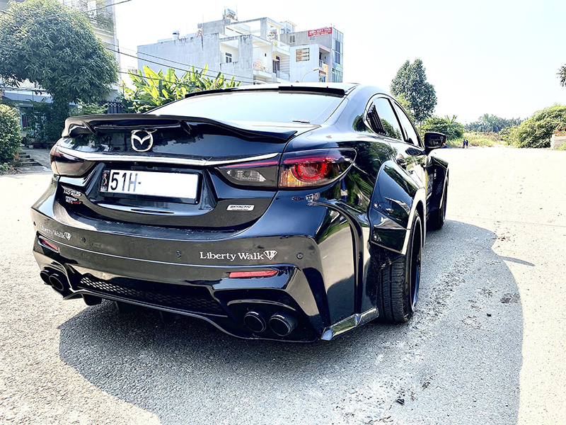 Mazda 6 độ sport mạnh mẽ trong từng chi tiết Đồ chơi Mazda 6