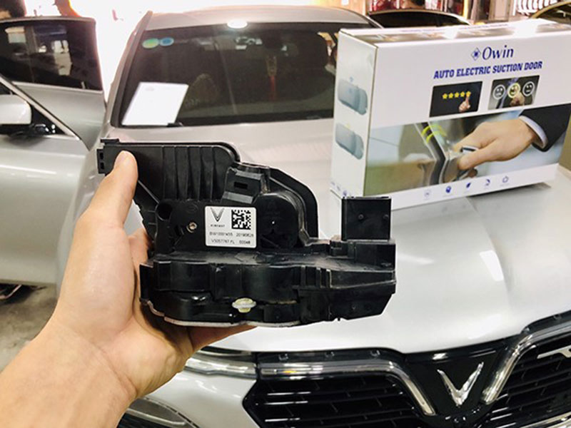 Độ cửa hít tự động cho các dòng xe Vinfast - thương hiệu Owin cua hit tu dong cho xe Vinfast thuong hieu owin