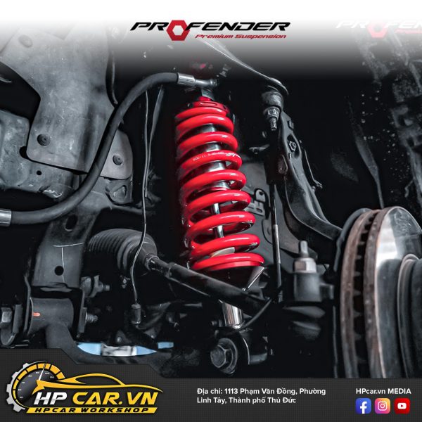 thông số kỹ năng Bộ phuộc Profender OEM 2.5