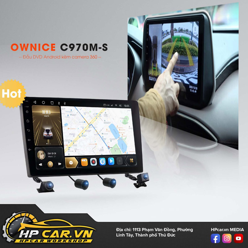 Android Ownice C970M-S và những ưu điểm vượt trội Android Ownice C970M-S