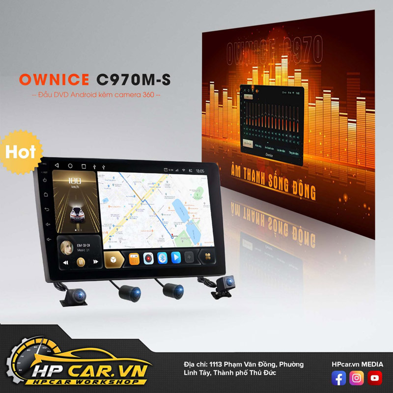 Android Ownice C970M-S và những ưu điểm vượt trội Android Ownice C970M-S