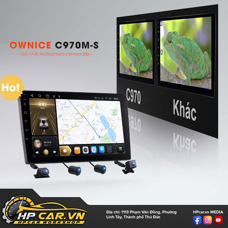 Đặc điểm nổi bật của đầu Android Ownice C970M-S dac diem noi bat cua dau android ownice C970M-S