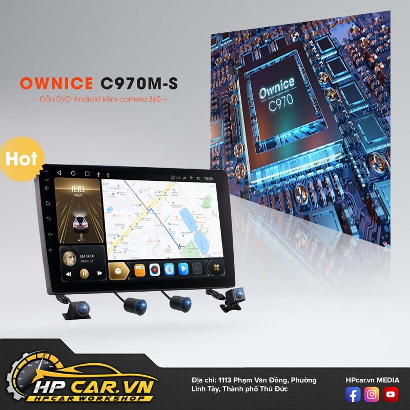 Cấu hình của đầu Android Ownice C970M-S dau android ownice c970ms