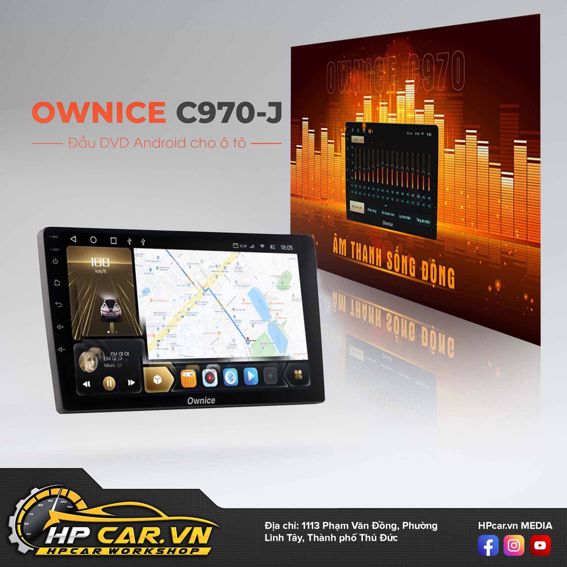Đầu DVD Android Ô Tô Ownice C970 Pro