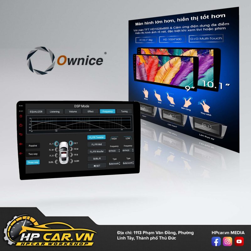 Màn hình đầu DVD Android Xe Hơi Ownice C800 (DSP 6 Kênh) đầu DVD Android Xe Hơi Ownice C800