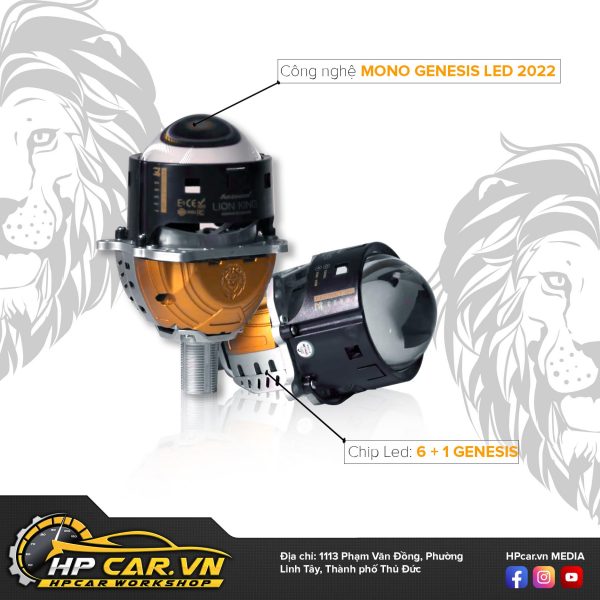 tính năng Bi Led Aozoom Lion King