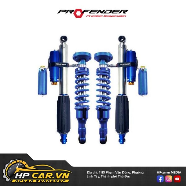 Phuộc Profender OEM 2.0 chỉnh 8 chế độ 6 phuộc Profender OEM 2.0 chỉnh 8 chế độ