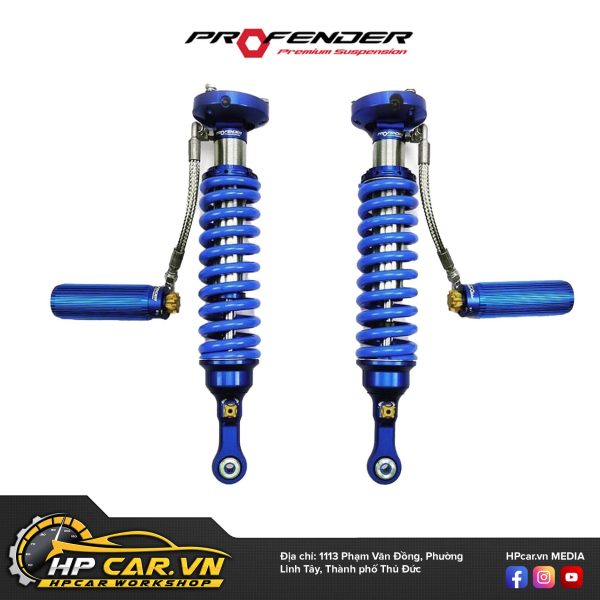 Phuộc Profender OEM 2.0 chỉnh 8 chế độ 7 đặc điểm phuộc Profender OEM 2.0 chỉnh 8 chế độ