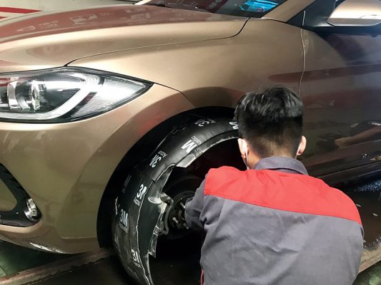 Hướng dẫn giải pháp cách âm hốc bánh xe cho xế yêu hiệu quả nhất 1 Cách âm hốc bánh xe