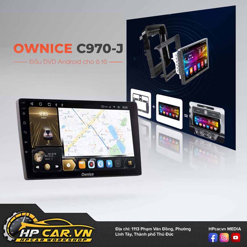 cau hinh dau dvd android oto ownice c970 j