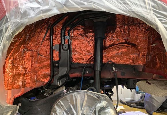 Hướng dẫn giải pháp cách âm hốc bánh xe cho xế yêu hiệu quả nhất 3 Tiêu âm hốc bánh xe