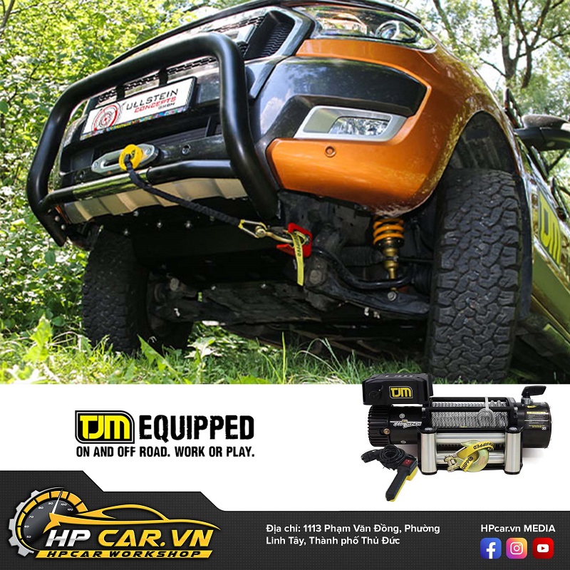 Hpcar.vn - Gara độ xe chuyên nghiệp và uy tín tại HCM 15 độ Độ tời xe bán tải tại Hpcar