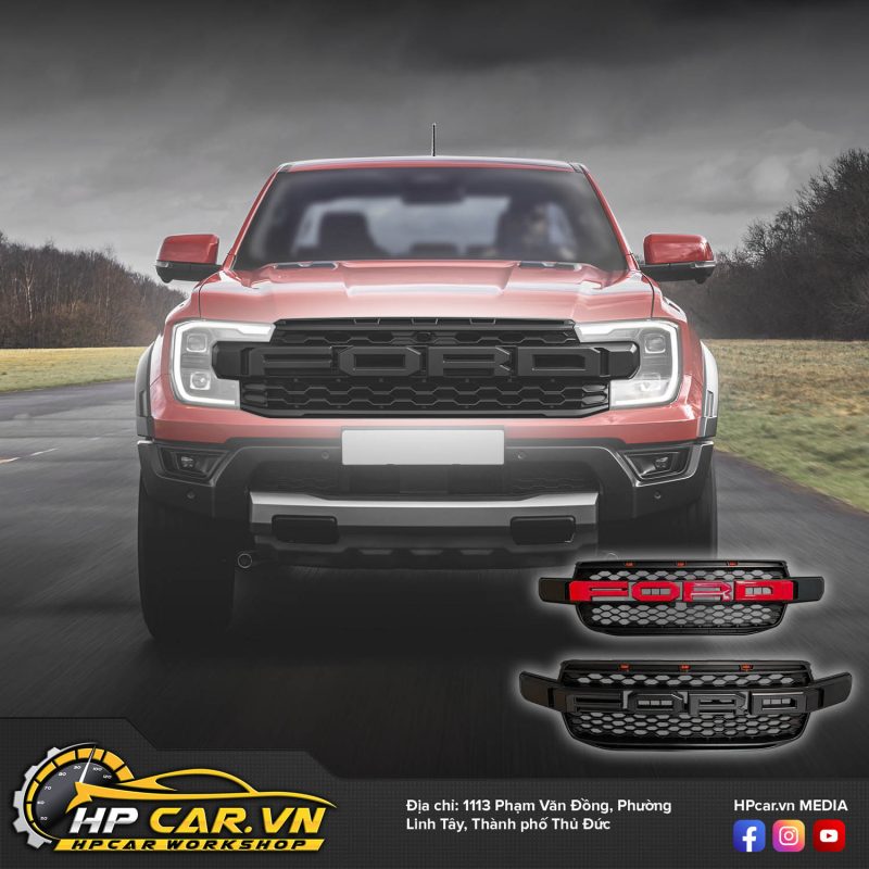 Mặt Galang Ford Ranger - Đồ chơi trang trí Ford Ranger 2023 mat galang do choi trang tri ford ranger 2023