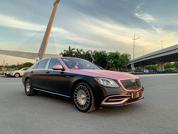 Decal dán style maybach