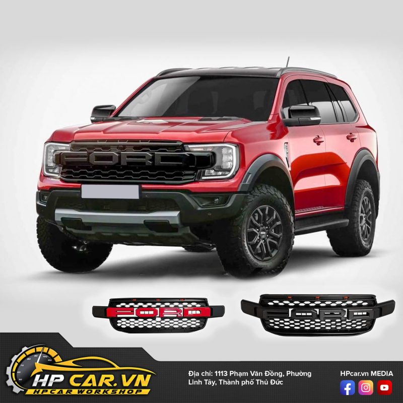 Mẫu ca lăng độ kiểu Raptor cho Everest 2023 đang khá được ưa chuộng mat galang ford everest 2023