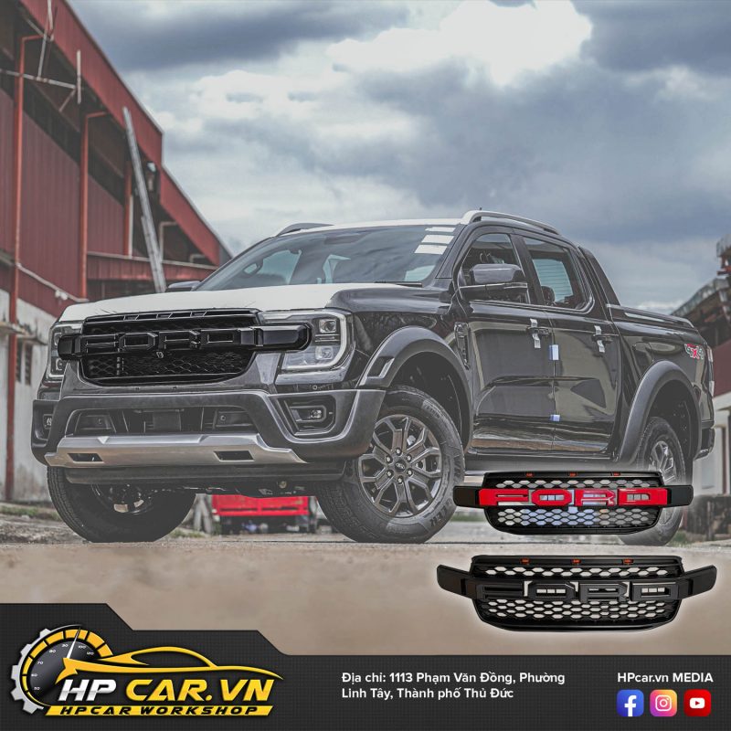Đặc điểm nổi bật của đồ chơi trang trí Ford Ranger 2023 - Mặt Galang Ford Ranger mat galang ford ranger 2023