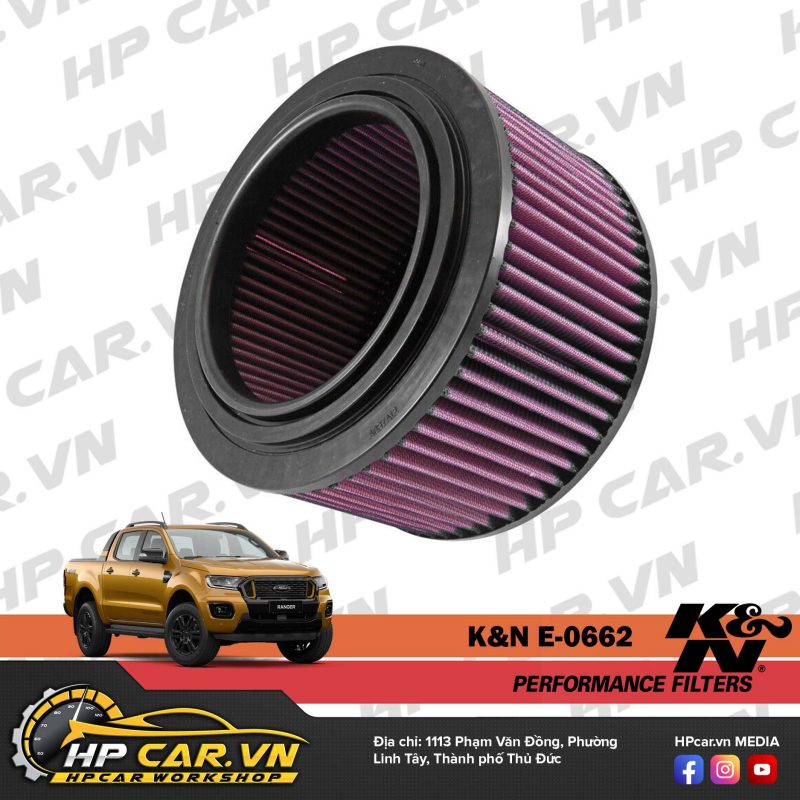 uu diem loc gio k&n e-0662 cho ford ranger va mazda bt-50