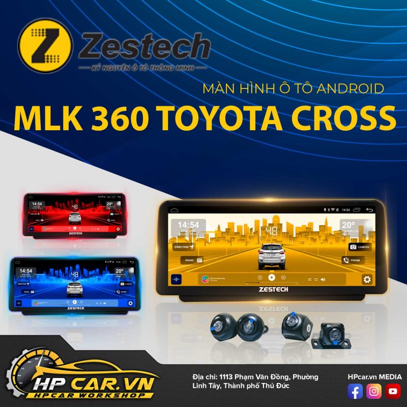 mlk 360 toyota cross he dieu hanh android giao dien cap nhat moi