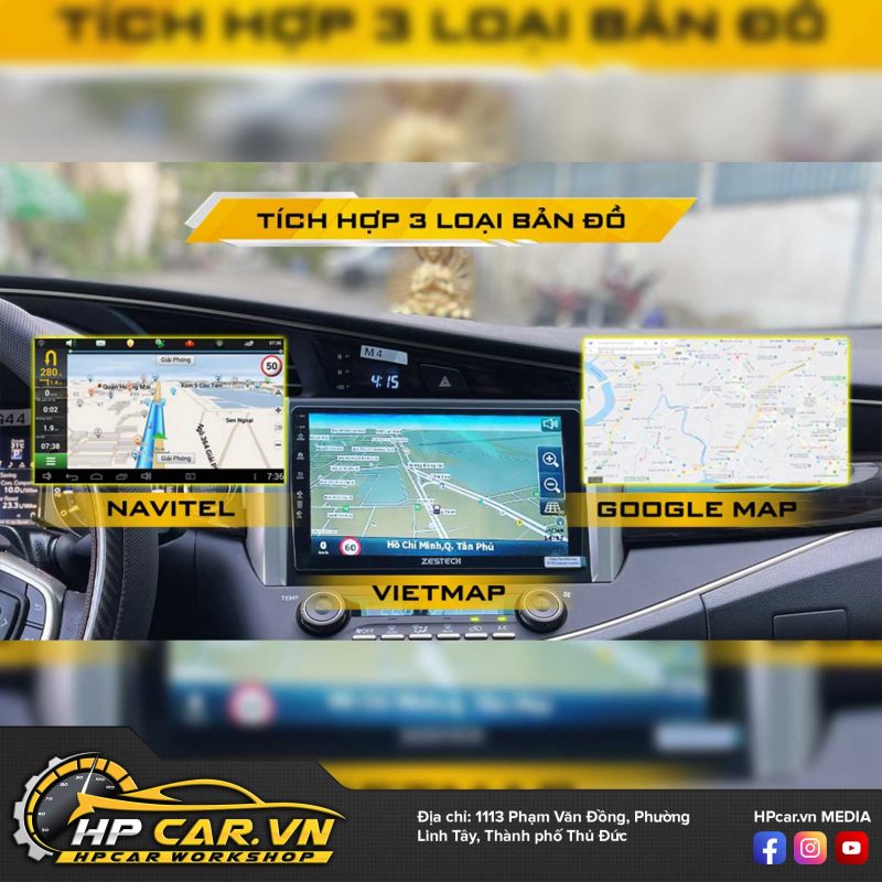 mlk 360 toyota cross tich hop 3 loai ban do dan duong