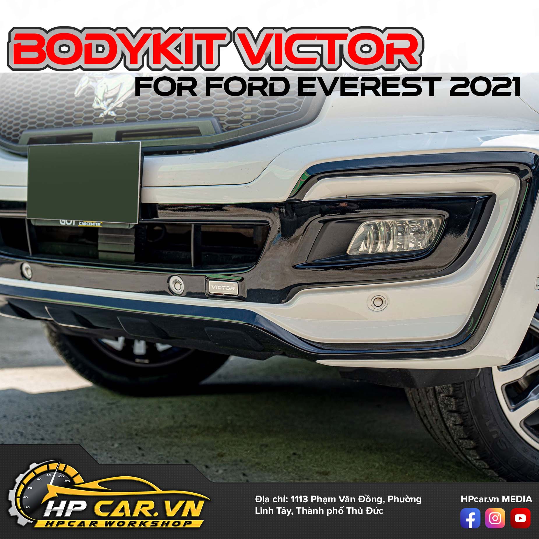 BODYKIT VICTOR FORD EVEREST 2021