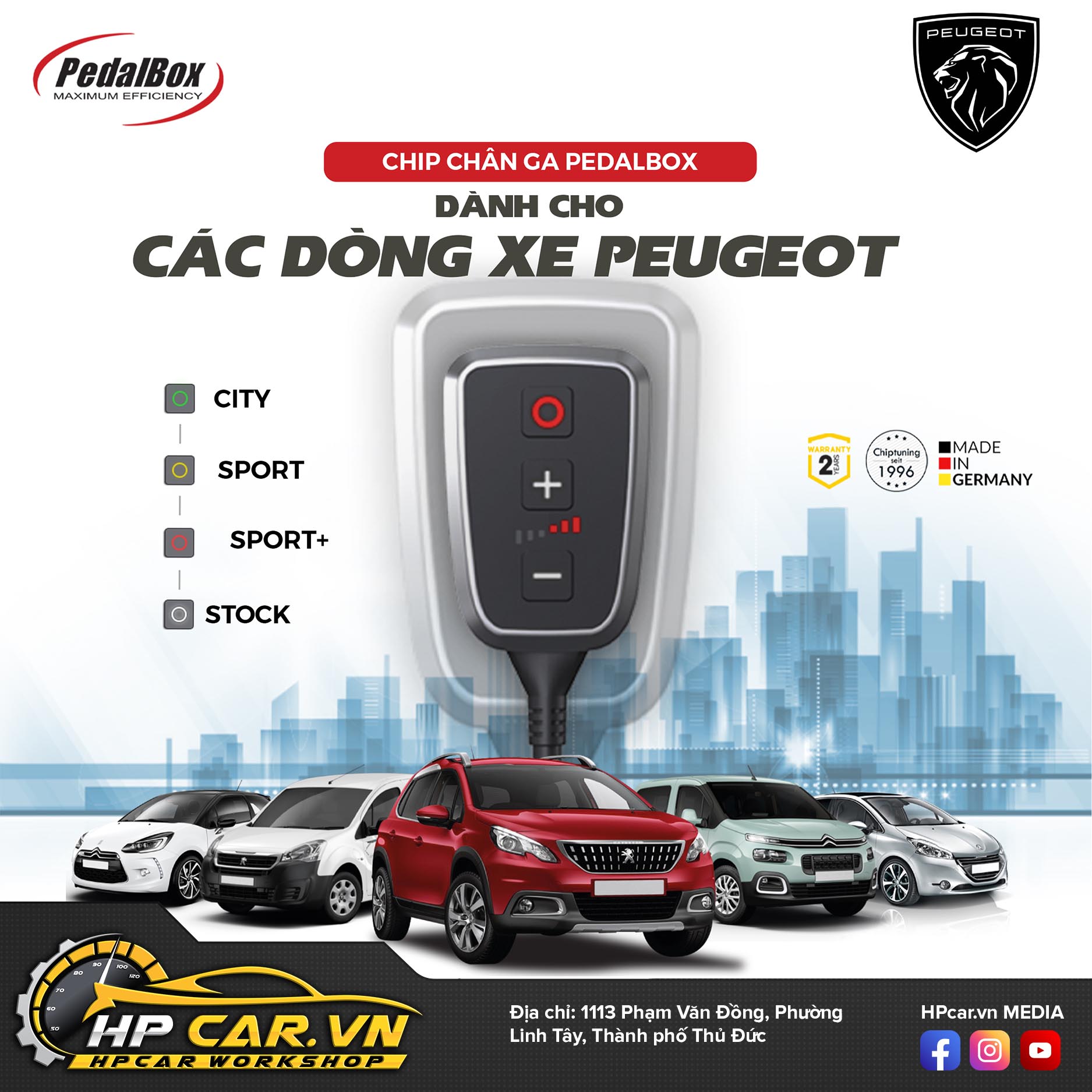 CHÍP CHÂN GA PEDALBOX DÒNG XE PEUGEOT 12 CHÍP CHÂN GA PEDALBOX DÒNG XE PEUGEOT