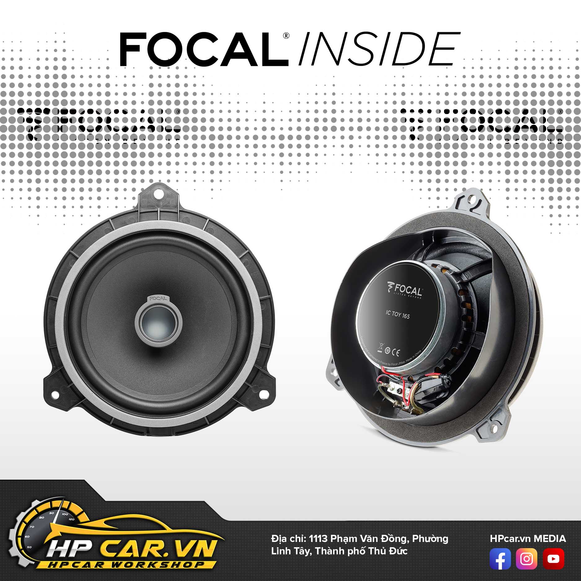 Loa Focal ic Toy 165