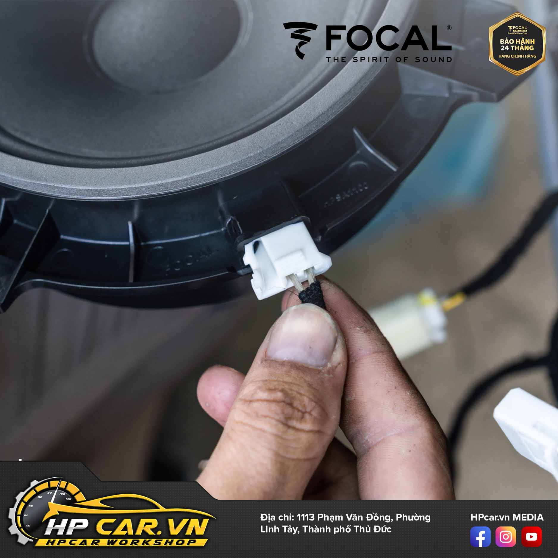 Focal inside Toyota 25 Lợi ích khi độ loa Focal inside Toyota