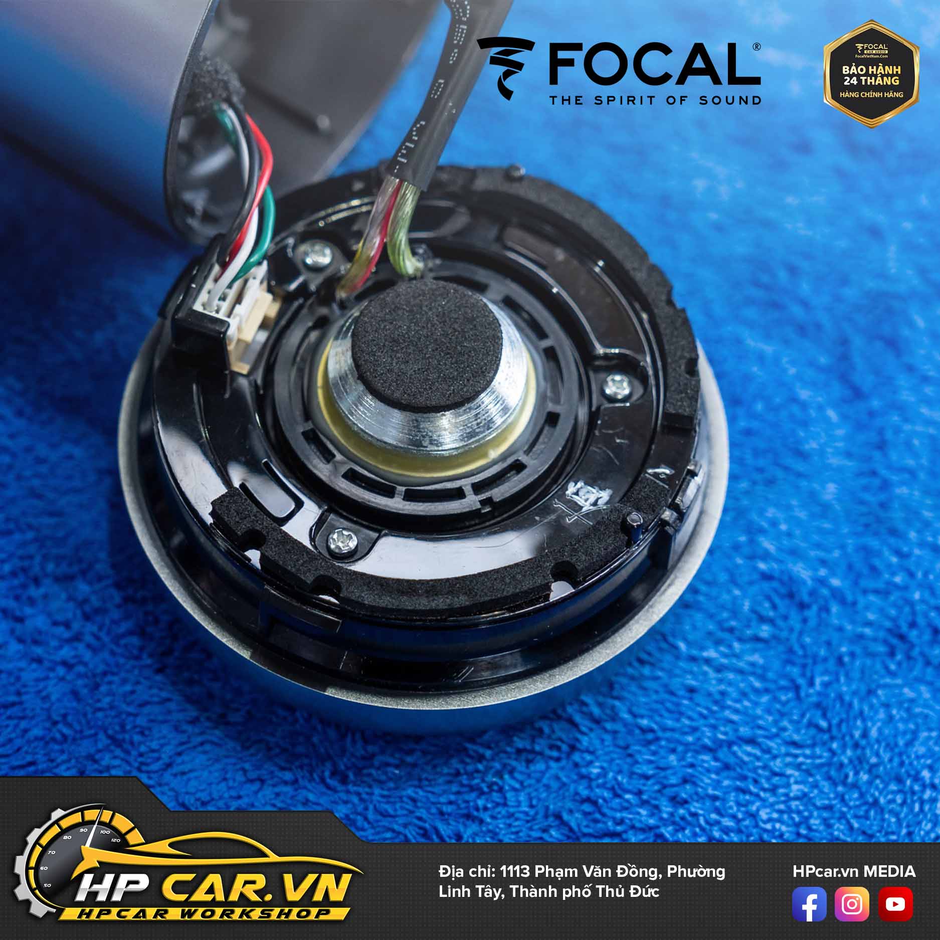 Focal inside Toyota 24 Lợi ích khi độ loa Focal inside Toyota