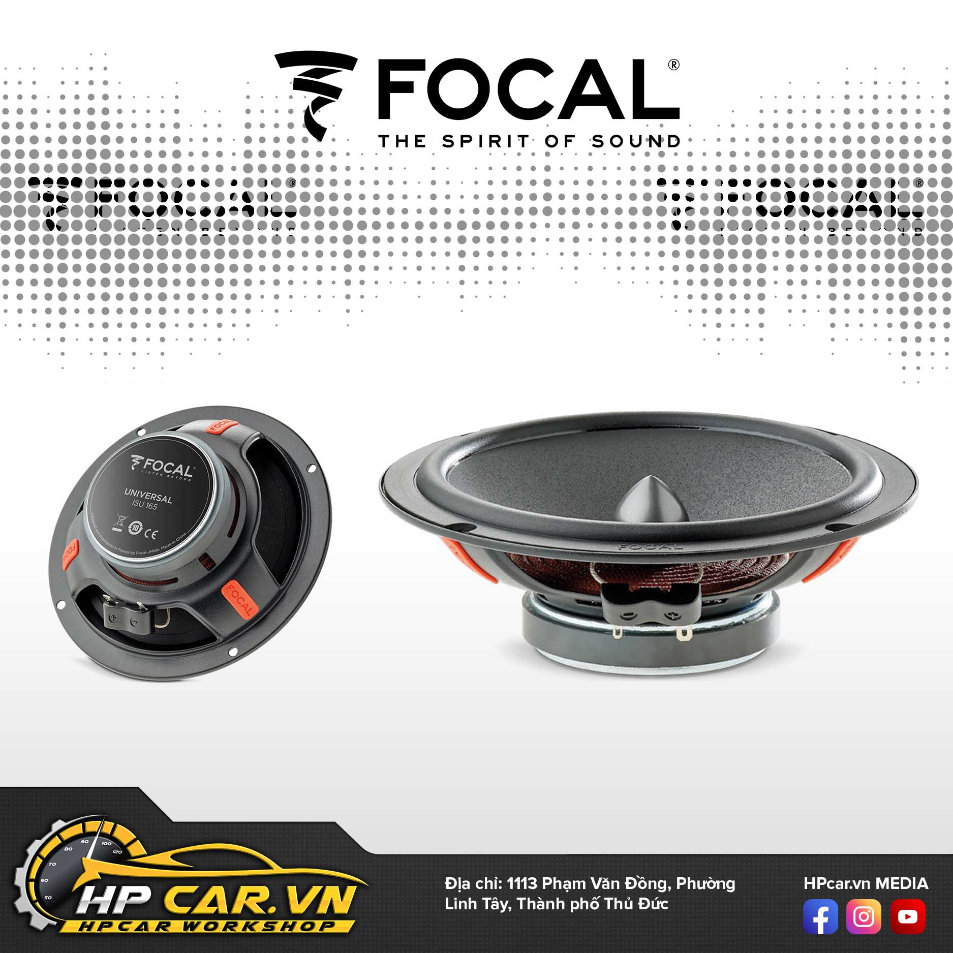 Focal isu 165 12 Hpcar chuyên lắp độ Focal isu 165 chính hãng
