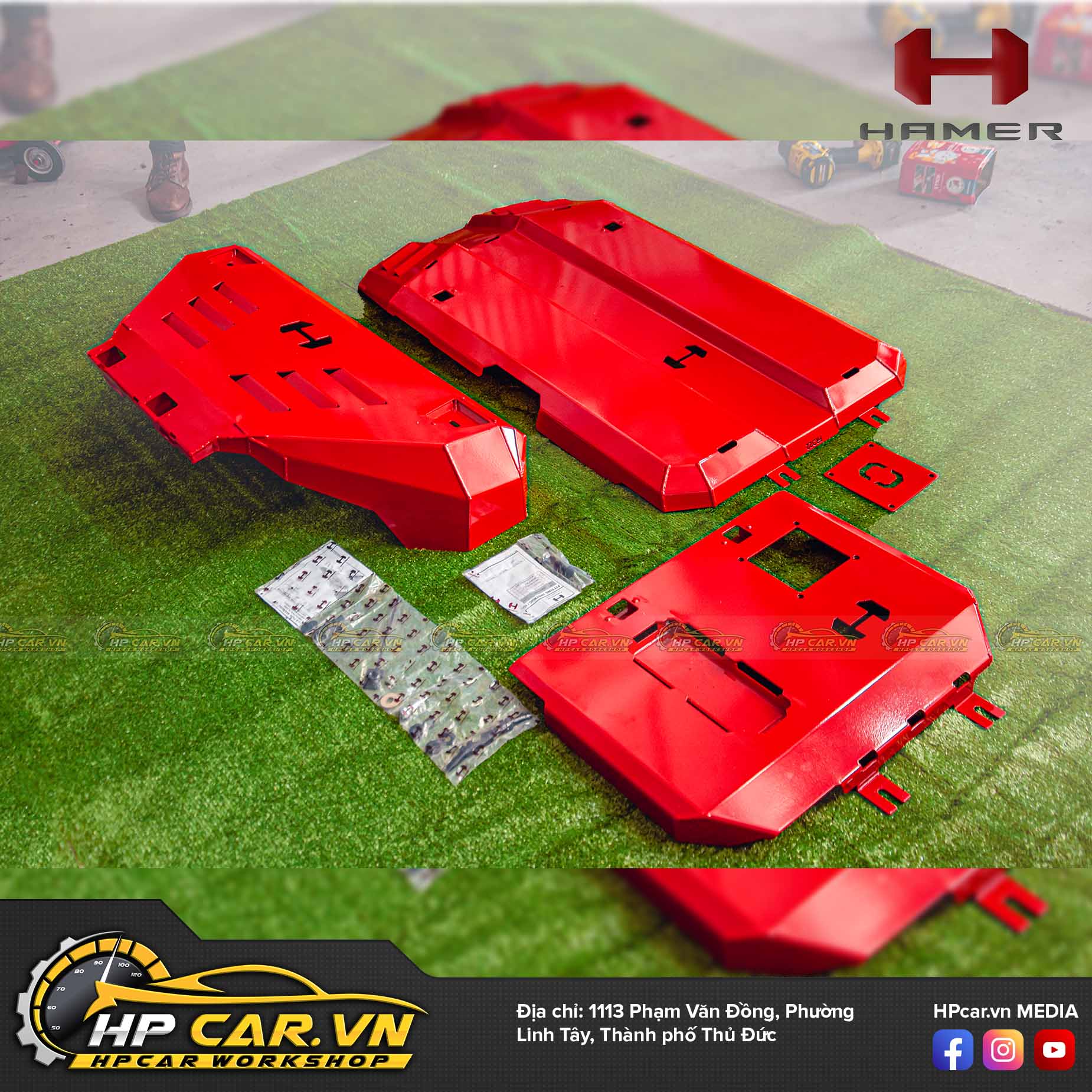 FULL UNDER PROTECTION PLATES FOR FORD RANGER RAPTOR 2022+ 20 FULL UNDER PROTECTION PLATES FOR FORD RANGER RAPTOR 2022+