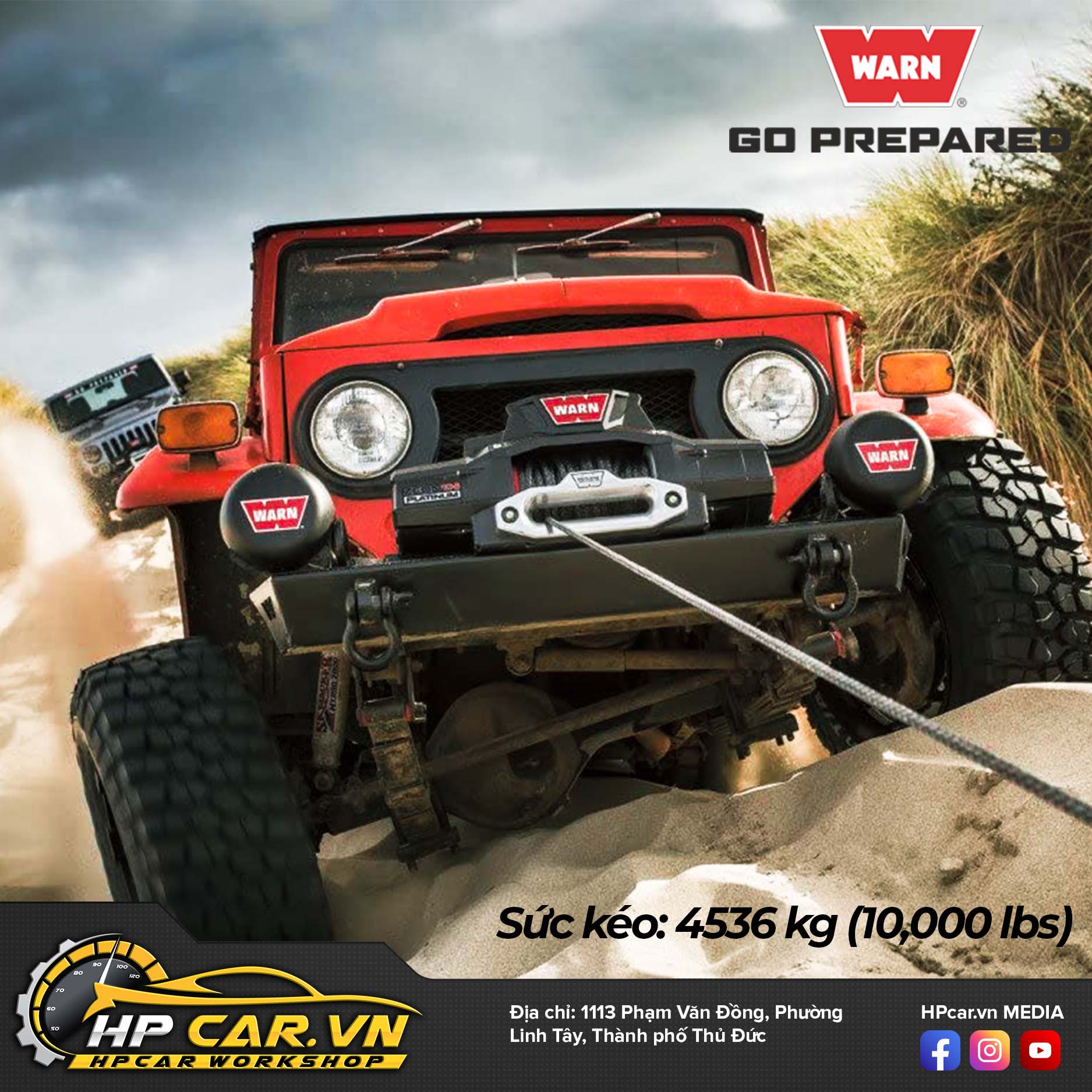 Warn Zeon 10-S Platinum 13 lắp đặt Warn Zeon 10-S Platinum