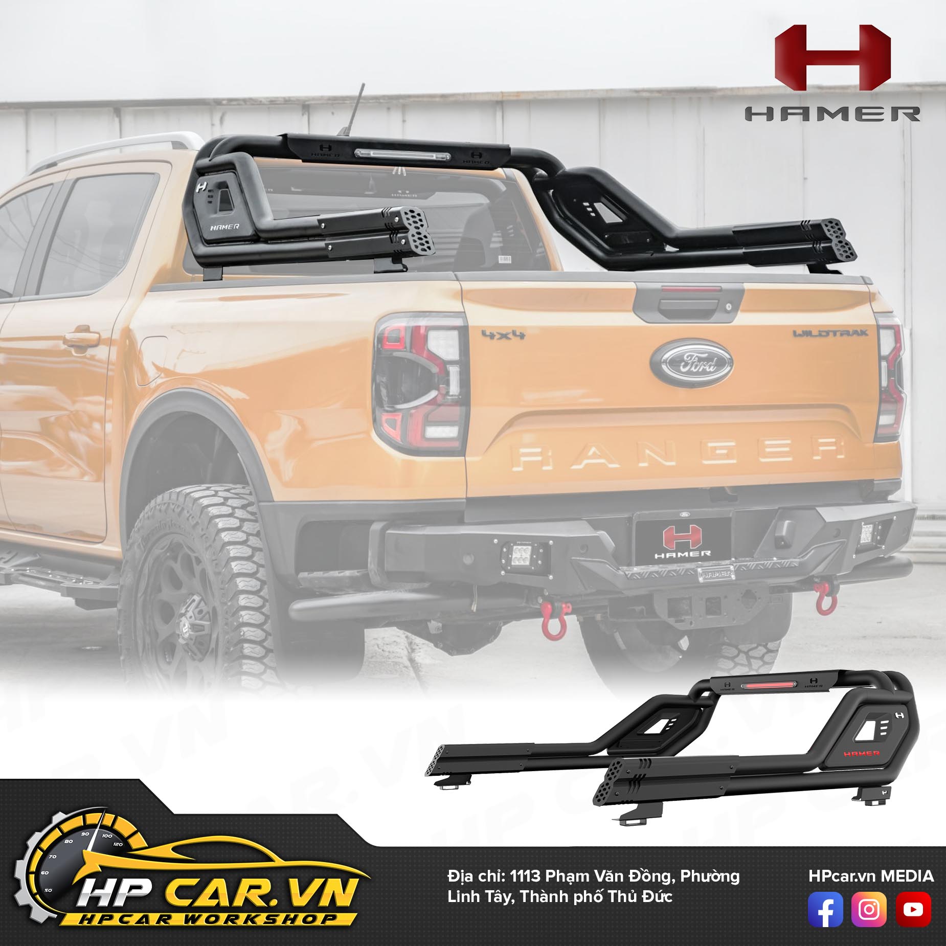 NIGHT FURY SERIES ROLL BAR FOR FORD RANGER 2022- RAPTOR NEXT GEN 2022 15 NIGHT FURY SERIES ROLL BAR FOR FORD RANGER 2022- RAPTOR NEXT GEN 2022
