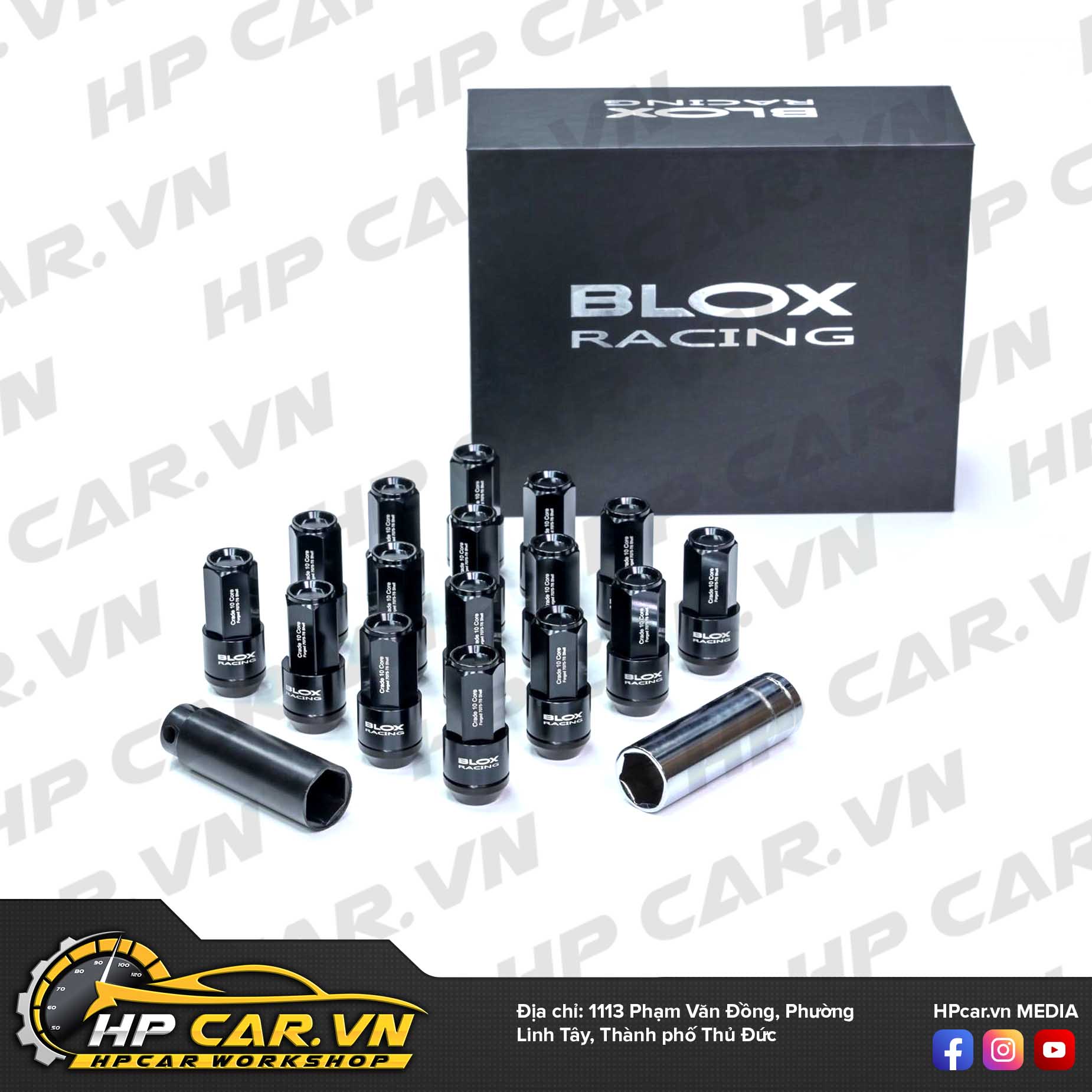 ỐC MÂM BLOX RACING 10 Giới thiệu ỐC MÂM BLOX RACING