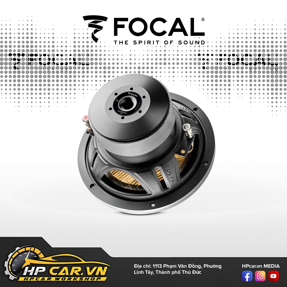 Subwoofer Focal P 20 FE 10 mô tả Subwoofer Focal P 20 FE