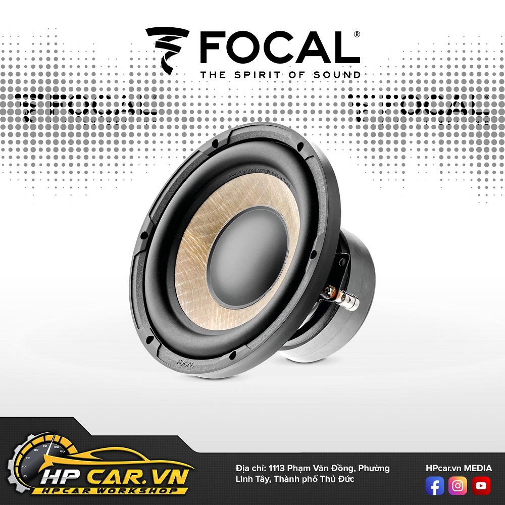 Subwoofer Focal P 20 FE 11 ưu điểm Subwoofer Focal P 20 FE