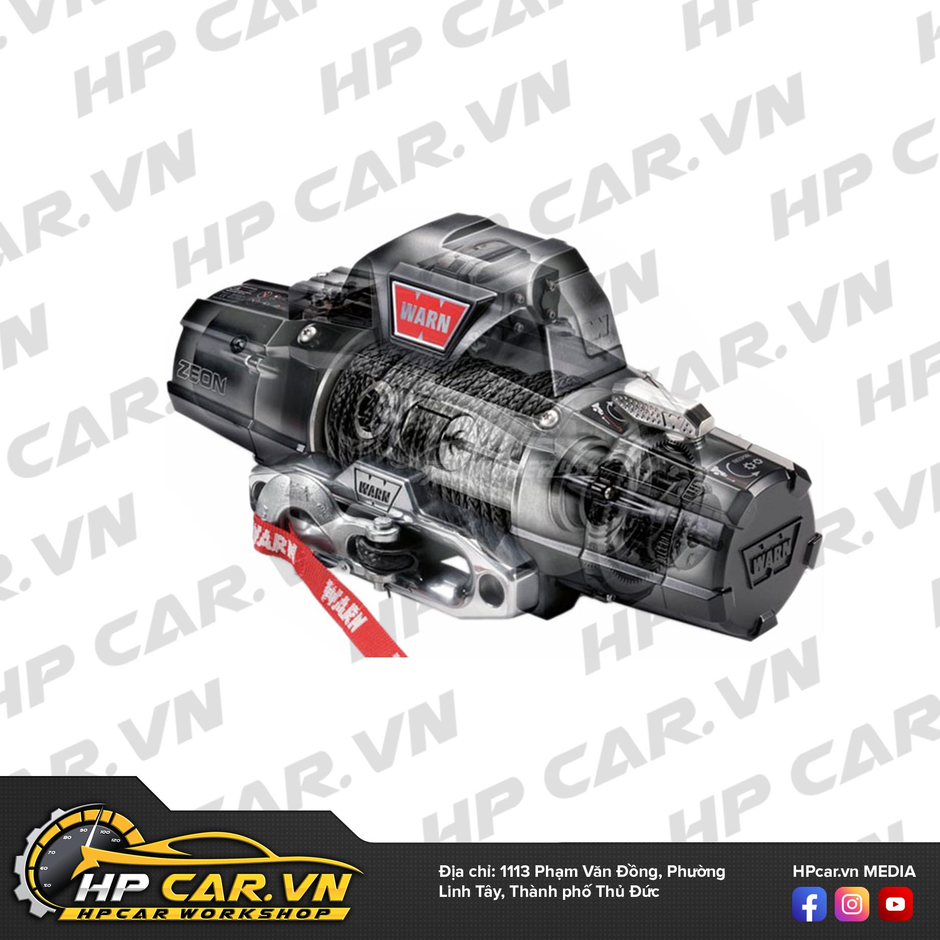 Tời điện Warn Zeon 10 19 giá Tời điện Warn Zeon 10